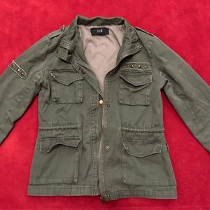 army green military jacket